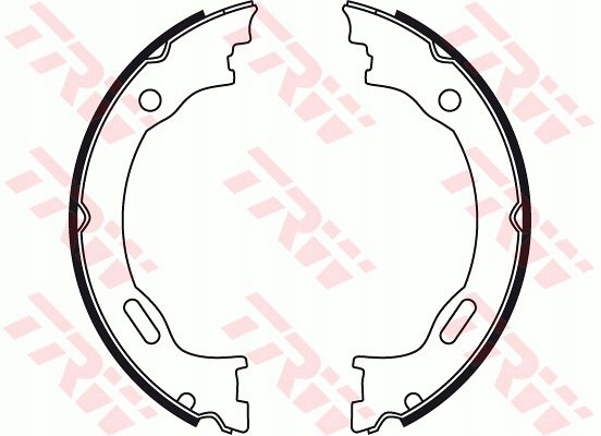 BRAKE SHOES HAM. RECZ. CHRYSLER 300 C 04-12 GS8475 