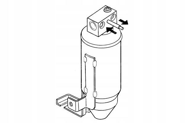 DESHUMECTADOR DE ACONDICIONADOR PEUGEOT 106 I 106 II 1.0-1.6 08.91-07.04 NRF 