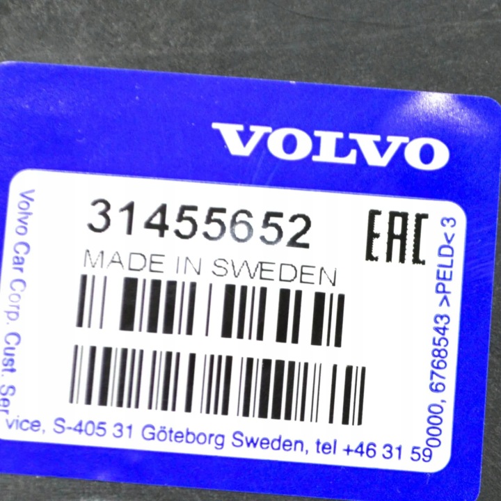 VOLVO S60 MK3 SUPPORT PARE-CHOCS AVANT GAUCHE 31455652 ORIGINAL
