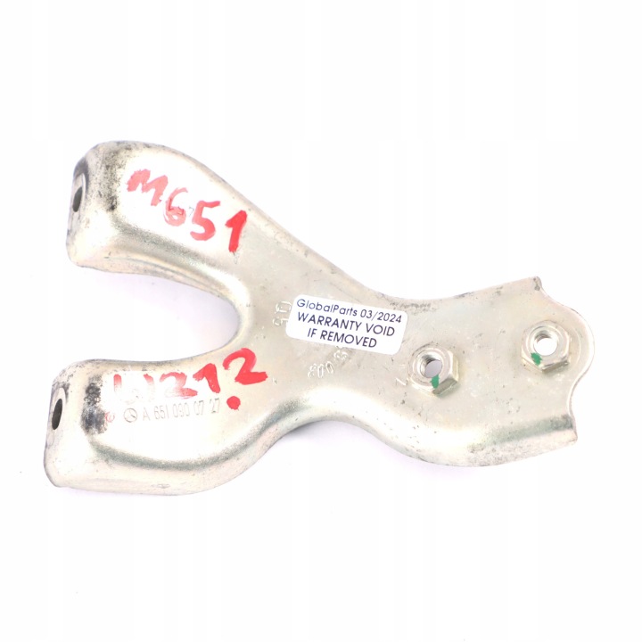 MERCEDES W906 DIESEL OM651 SUPPORT RADIATEUR SOUPAPE EGR A6510900727