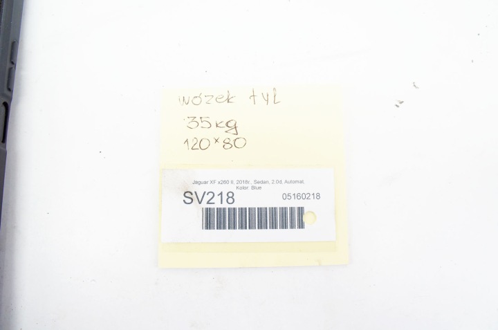 SV218 JAGUAR XF II X260 CHÂSSIS CHÂSSIS BERCEAU ARRIÈRE 35KG