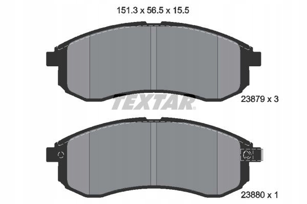 ZAPATAS DE FRENADO MITSUBISHI P. L200 96- 07 