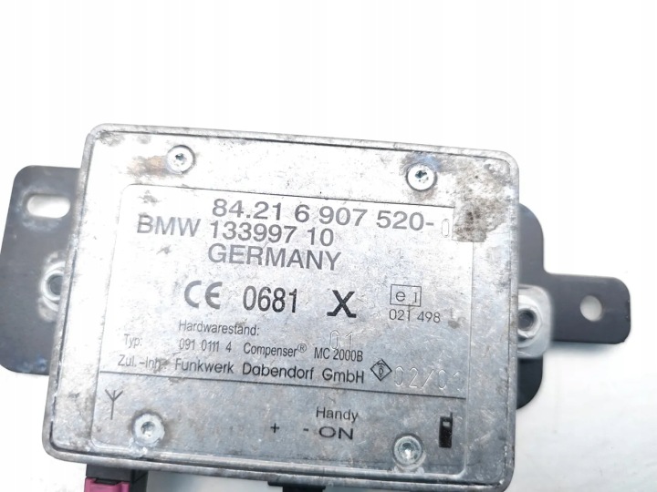 BMW 7 SERIES CONTRÔLEUR MODULE DIRECTEUR TÉLÉPHONE 728I, IL ESSENCE 6907520