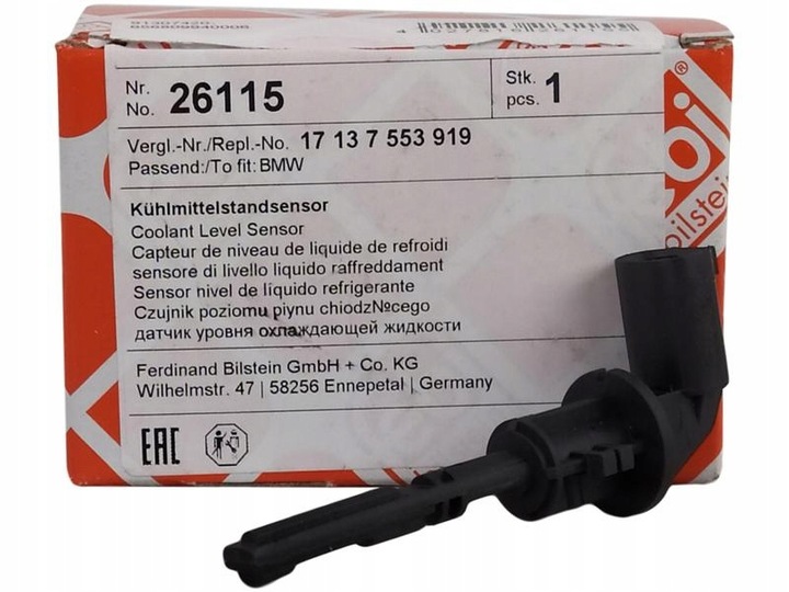 SENSORES / CONMUTADOR (NADAJNIK) FEBI BILSTEIN 26115 