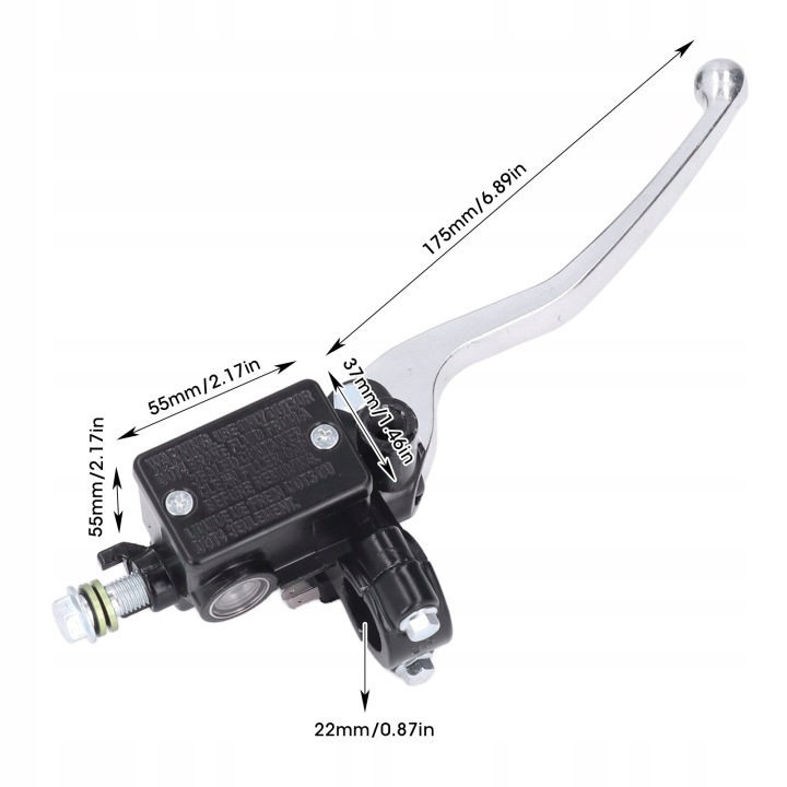 LEVIERS POIGNÉES POMPE FREINS I ADHÉRENCE VERS VÉLOS 90CM3, 110CM3 I 125CM3