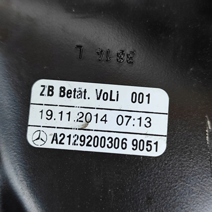 AUTRE PIÈCES VERS SIÈGES MERCEDES-BENZ E T-MODEL (S212) A2129200306
