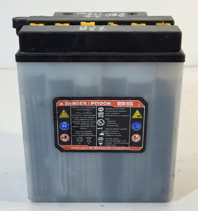 BATTERIE MOTOCYCLETTE BS BB12A-B 7127-BS-C595