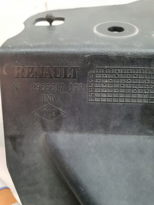 RENAULT ZOE 14-18 PRISE LADOWANIA FIXATION SUR PANNEAU AVANT AVANT