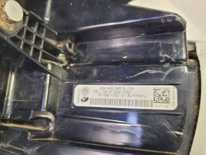 PHARE ARRIÈRE GAUCHE CÔTÉ VOLKSWAGEN T-CROSS 2019 2GM945095B