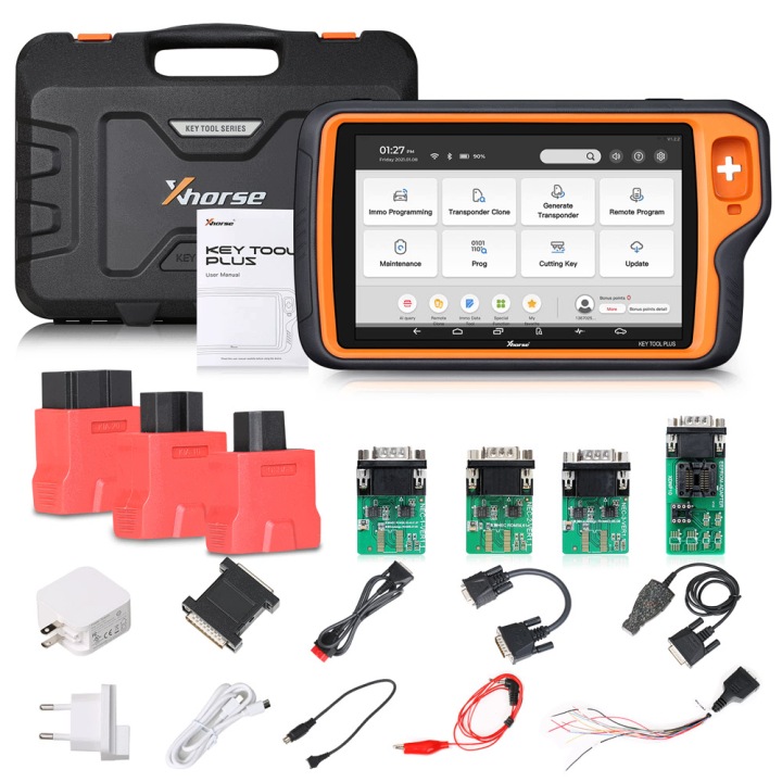 PROGRAMMEUR XHORSE VVDI KEY TOOL PLUS PAD AVEC MISE À JOUR VAG MQB49 5C 5D