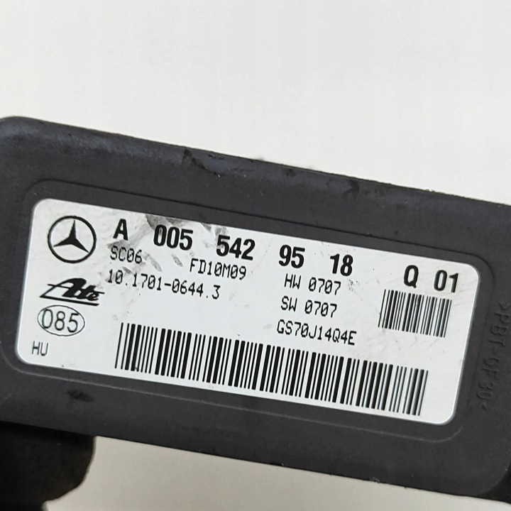 CAPTEUR ACCÉLÉRATION MERCEDES-BENZ CL (C216) A0055429518 31155580 4.7L