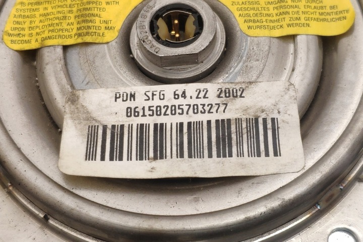 AIRBAG CONDUCTEUR VW SHARAN (7M8, 7M9, 7M6) 3B0880201BH 1.9L DIESEL 85KW 2003