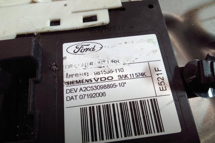 ÉLÉVATEUR VITRES ARRIÈRE GAUCHES PORTES FORD FOCUS C-MAX 3M51R045H23A 2.0L