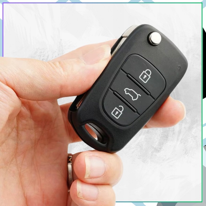 CHÂSSIS CLÉ VERS VOITURE TÉLÉCOMMANDE HYUNDAI I10 I20 I30 IX35 KIA 3 BOUTONS
