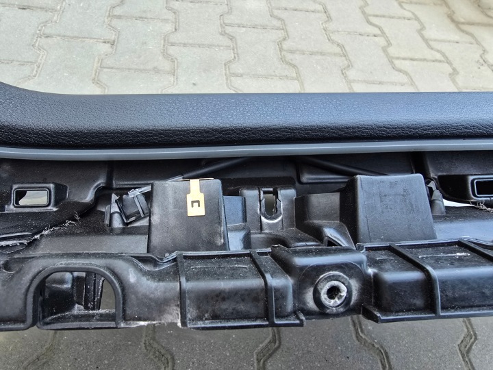 PLANCHE CONSOLE COCKPIT BMW X5 F15 HEAD UP HUD ORIGINAL BAS MARRON