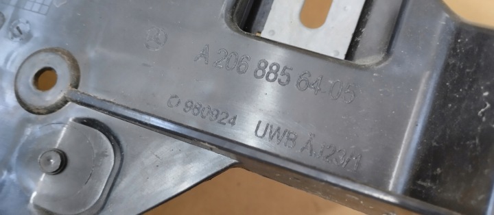 GLISSIÈRE FIXATION SUPPORT PARE-CHOCS ARRIÈRE MERCEDES C CLASSE W206 UNIVERSEL 23R KIT