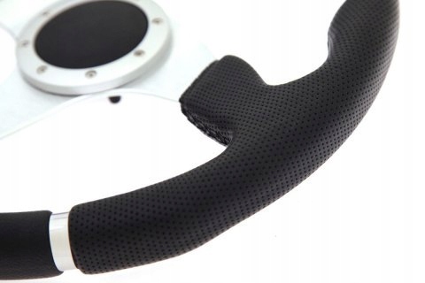 VOLANT PRO 350MM OFFSET:0MM CUIR NOIR