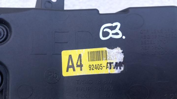 KIA NIRO II 22R- PHARE ARRIÈRE GAUCHE LED KRYVIY RIG 92405-AT110