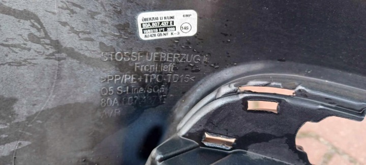 PARE-CHOCS AVANT AUDI Q5 II S-LINE 80A807437E