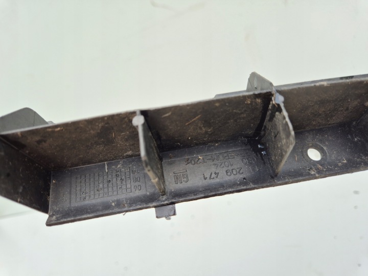 SIGNUM VECTRA C 03-05 GLISSIÈRE SUPPORT CENTRAL PARE-CHOCS AVANT 13209471