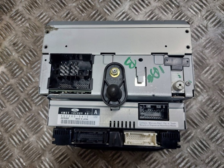 RADIO LECTEUR FORD C-MAX I MK1 VP3M5F-18C821-DG 4M5T-18B988-AE