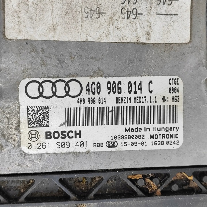 ORDINATEUR MOTEUR AUDI A6 (4G2, C7, 4GC) 4H0906014 27478142 4.0L 331KW 2015