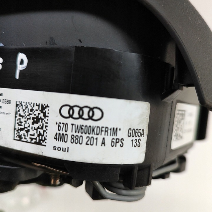 AUDI Q7 4M 2016 COUSSIN SÉCURITÉ AIRBAG CAOUTCHOUC