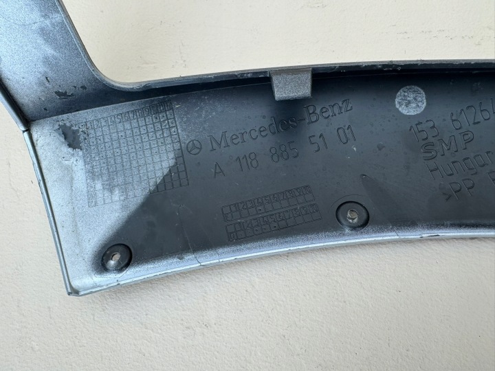 MERCEDES CLA W118 19R- MOULURE PARE-CHOCS GAUCHE GAUCHE AVANT A1188855101