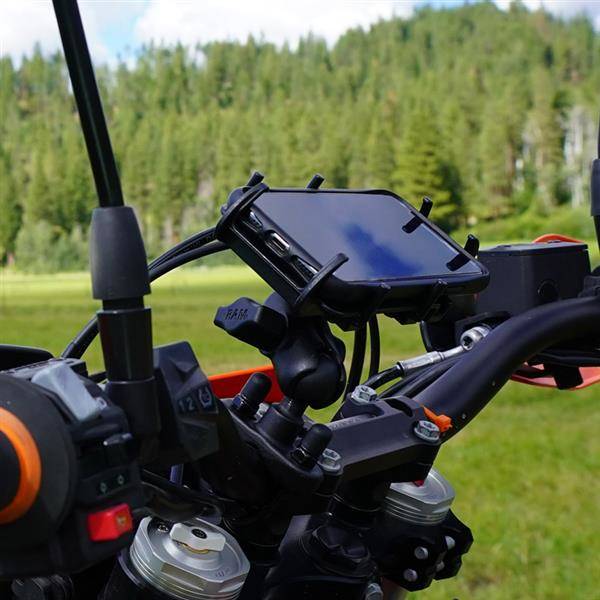 RAM MOUNT PARA MOTOCICLETA SOPORTE AL TELÉFONO SMARTFON 