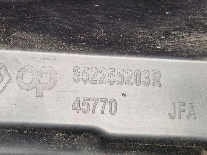 GLISSIÈRE PARE-CHOCS GAUCHE ARRIÈRE RENAULT SCENIC IV 852255203R