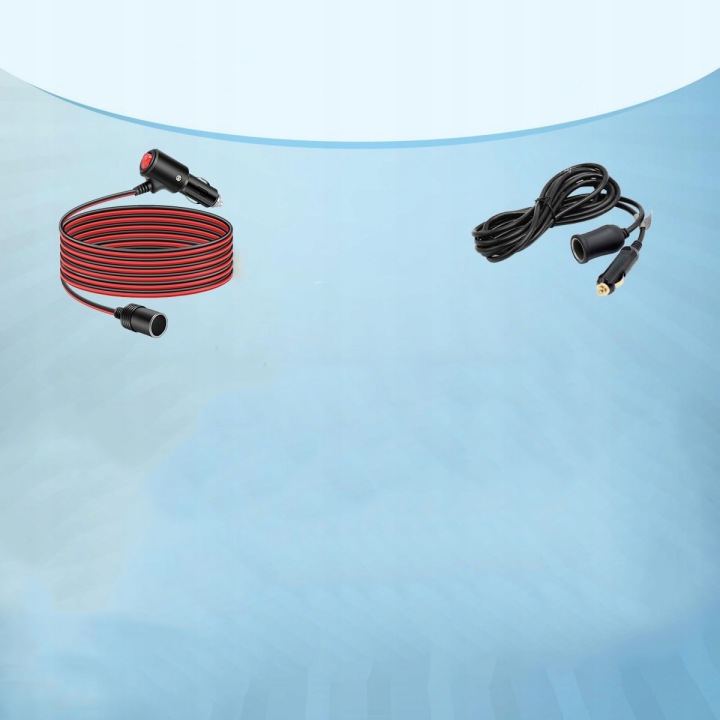 RALLONGE DOUILLES ALLUME-CIGARES 2 MÈTRES PUISSANT 15A CONNECTEUR PRISE 16AWG