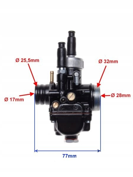 CARBURATEUR SUBSTITUT DELLORTO PHBG 17,5MM MINARELLI 2T AM6 DERBI SENDA
