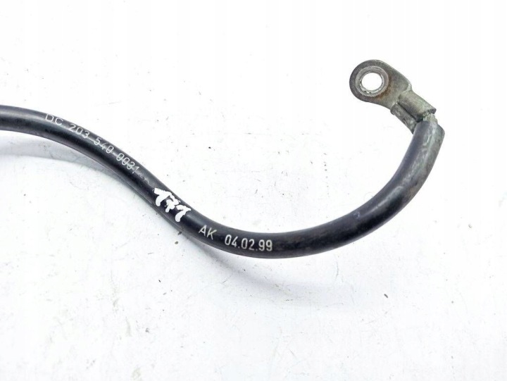 SERRE-CÂBLE NÉGATIVE MERCEDES-BENZ C (W203) 2035400031 2.2L DIESEL 2005