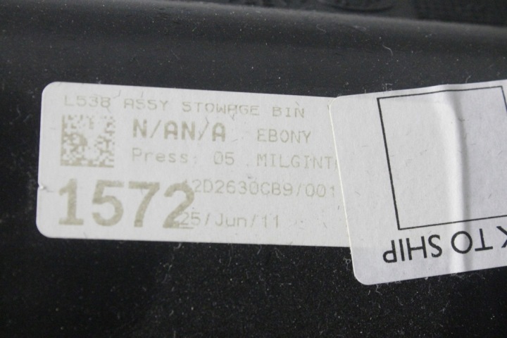 ACCOUDOIR LAND ROVER RANGE ROVER EVOQUE (L538) BJ32045C22A 2.2L DIESEL
