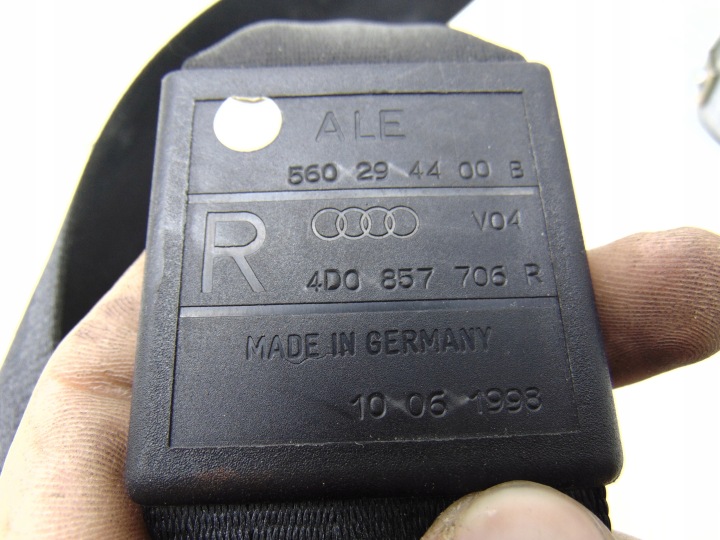 CEINTURE DE SÉCURITÉ DROIT AVANT AUDI A8 D2 LIFT