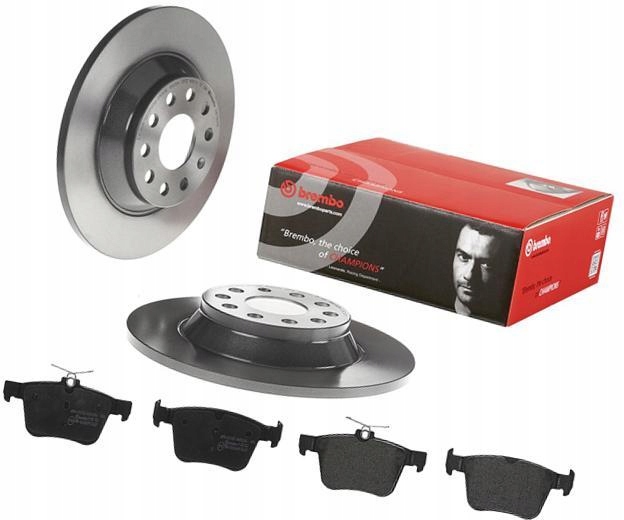 BREMBO DISCS+PADS REAR VW GOLF VII 300MM photo 1 - milautoparts-fr.ukrlive.com