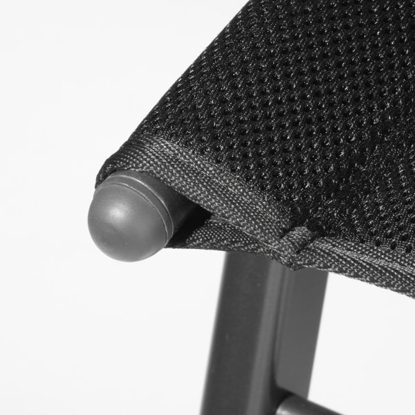 KRZESLO KEMPINGOWE HIGHQ COMFORTABLE NOIR