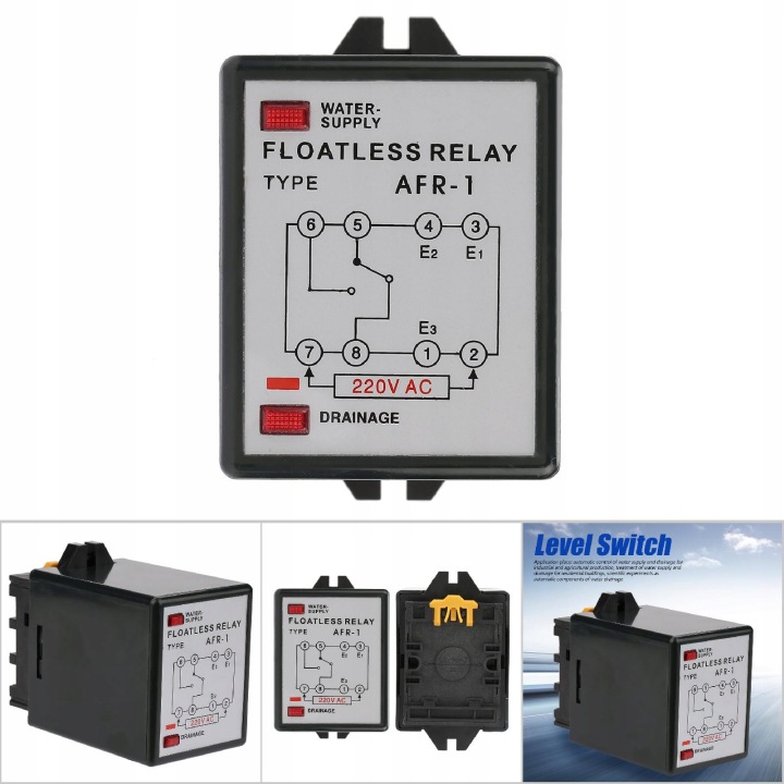 RELAIS KONTROLERA NIVEAU AFR-1 AC220V PRZEL