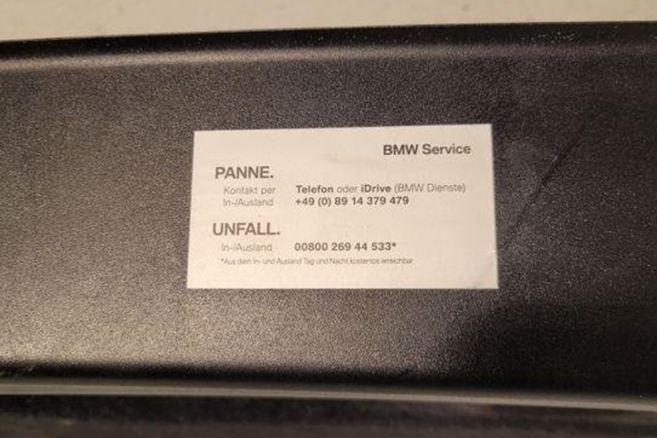 WYKONZENIE COUVERCLES COUVERCLES DE COFFRE BMW 5 (F10) 7209185 2.0L DIESEL 135KW 2011