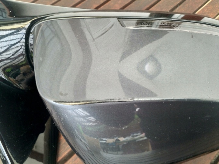 RÉTROVISEUR EXTÉRIEUR BMW 5 F10/11 LIFT 2011 3+2 COMPLET GLANC ORIGINAL EUROPE