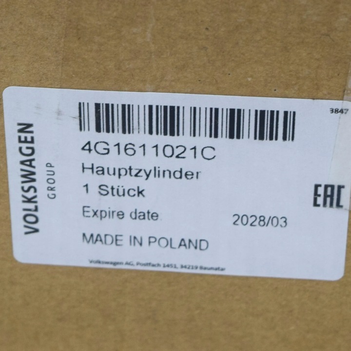 AUDI A7 SPORTBACK 4G POMPE DE FREIN 4G1611021C ORIGINALE
