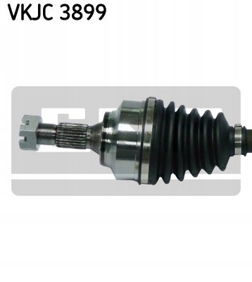 DEMI-ARBRE MENÉE AVANT GAUCHE 635MM CONVIENT VERS VKJC3899 SKF