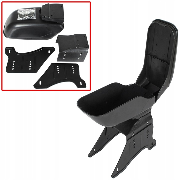 ARMREST AUTO BLACK UNIVERSAL 