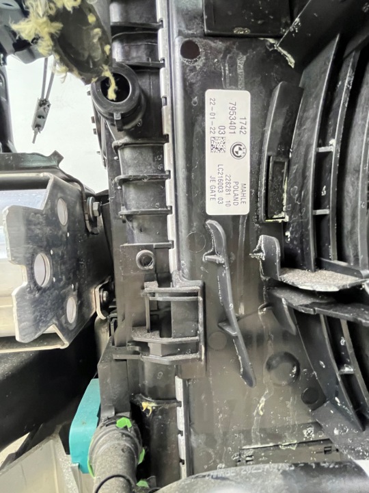 PANNEAU AVANT RADIATEURS RADAR BMW G30 530XI 185KW 252PS