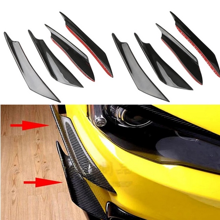 SPLITTER SPOILER 4 PIEZAS CANDARS RS JDM HONDA EVO 