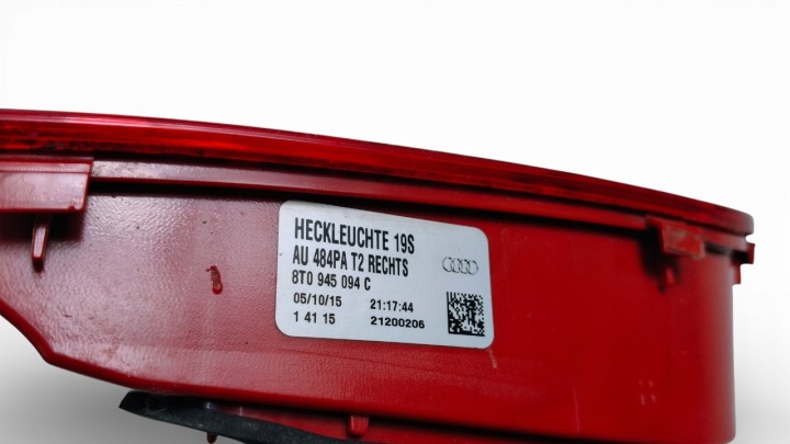 AUDI A5 8T SPORTBACK LIFT PHARES ARRIÈRE LED ENSEMBLE