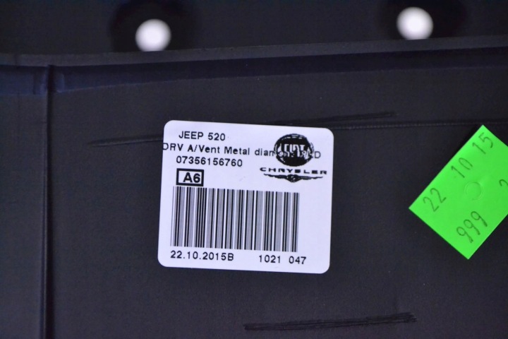 JEEP RENEGADE 2016 ÉLÉMENT TABLEAU DE BORD INSTRUMENTATION