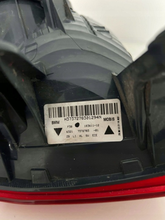 BMW 3 F30 F35 F31 2013 PHARE ARRIÈRE