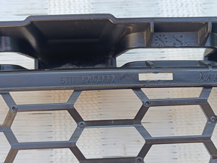 BMW 3 F30 F31 MODULE GRILLE CALANDRE PARE-CHOCS AVANT 51118054132
