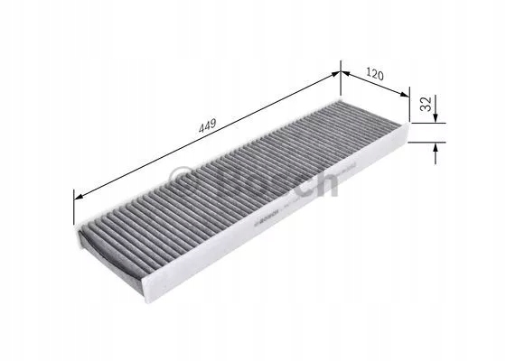 FILTRO CABINAS MINI ONE/COOPER 06- CON AKTYWNYM WEGLEM 